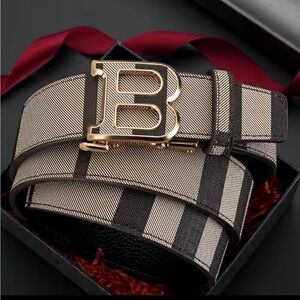 Men’s Belt NB Leather Fashion Belt 44 Inches